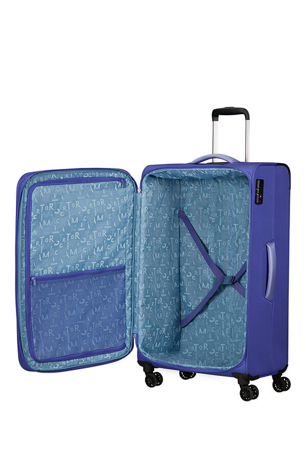 American Tourister Pulsonic Spinner Expandable 81cm  Soft Lilac