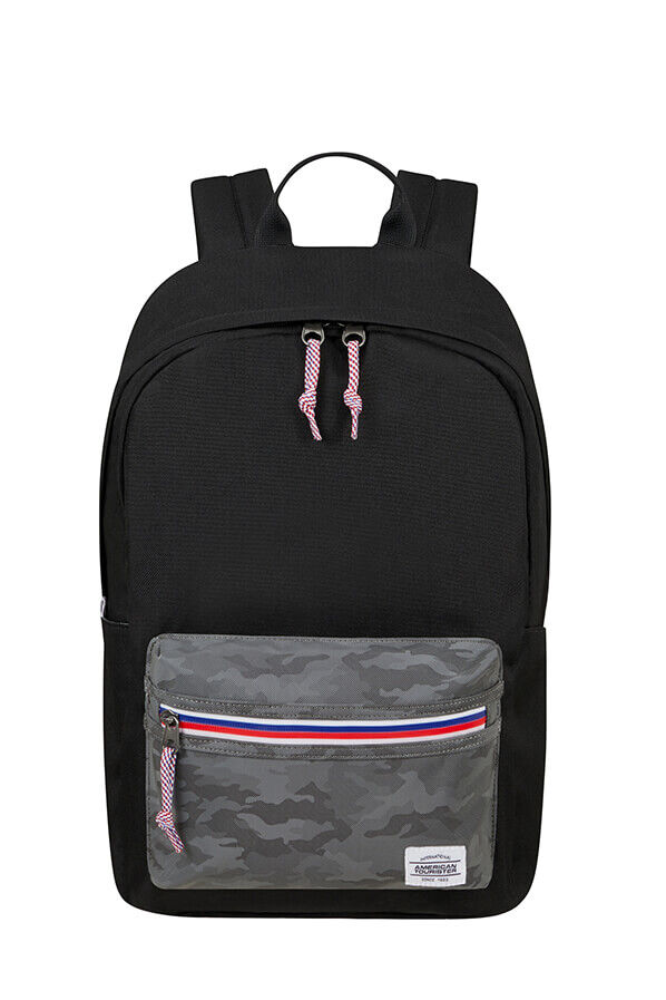 American Tourister Upbeat Backpack Zip  Camo Black