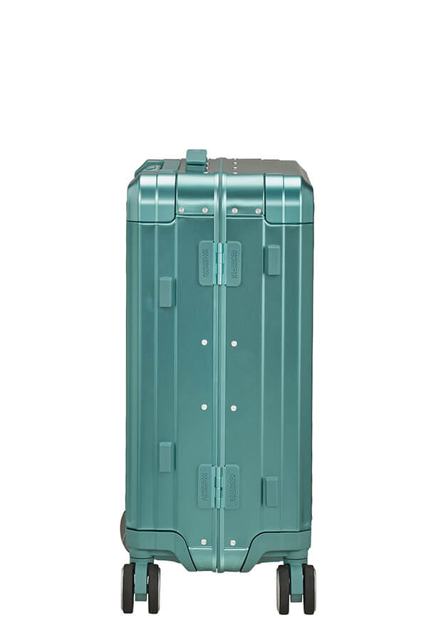 American Tourister Soundbox Alu Spinner TSA 55cm  Dusty Turquoise