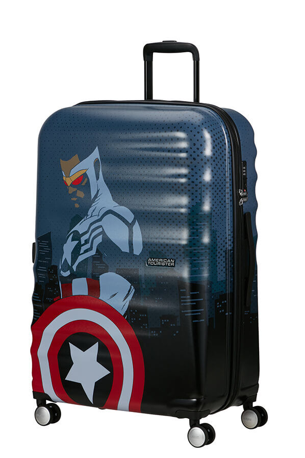 American Tourister Disney Wavebreaker Spinner TSA MARVEL Fl 77cm  Captain America City