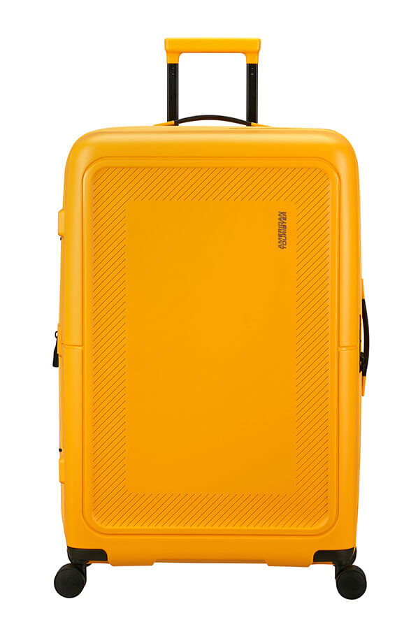 American Tourister DashPop Spinner Expandable TSA 77cm Golden Yellow