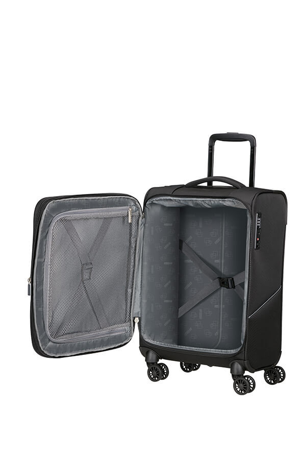 American Tourister SummerRide Spinner Expandable TSA 55cm L35  Black