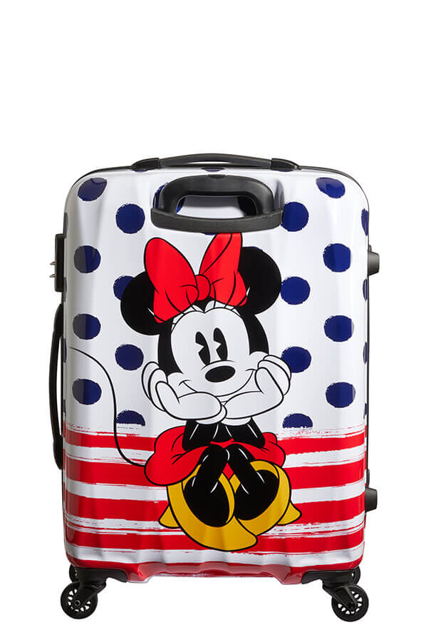 American Tourister Disney Legends Spinner 65cm  Minnie Blue Dots