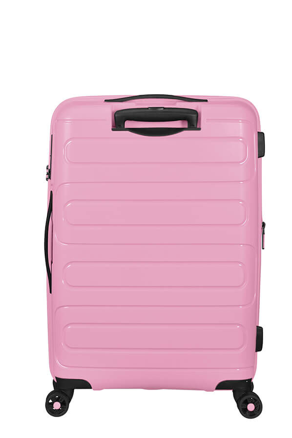 pink 4 wheel suitcase