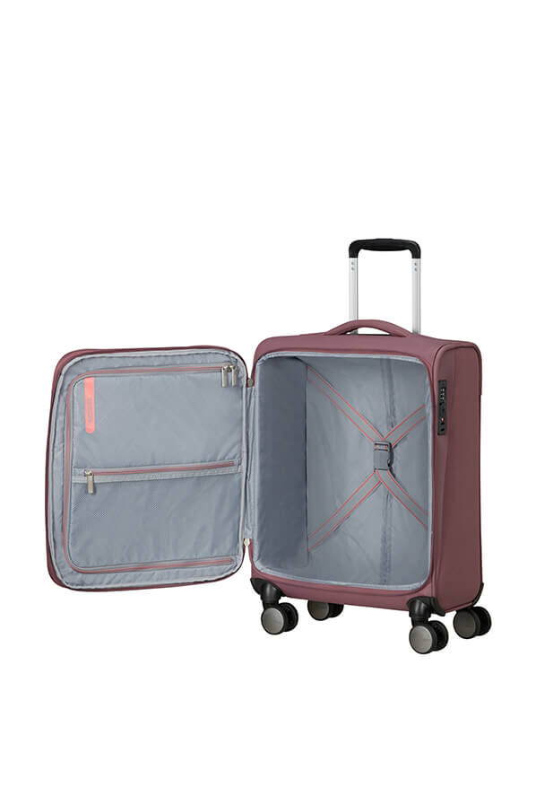 American Tourister Wanderlite Spinner EXP TSA S  Galactic Mauve