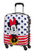 American Tourister Disney Legends Cabin luggage Minnie Blue Dots