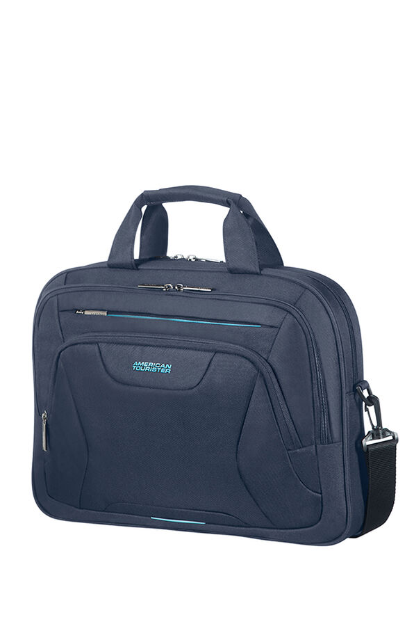 AT Work Laptop Bag Blue Rolling Luggage UK
