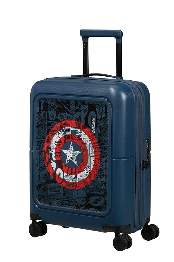 Dashpop Marvel Cabin luggage Blue Rolling Luggage UK