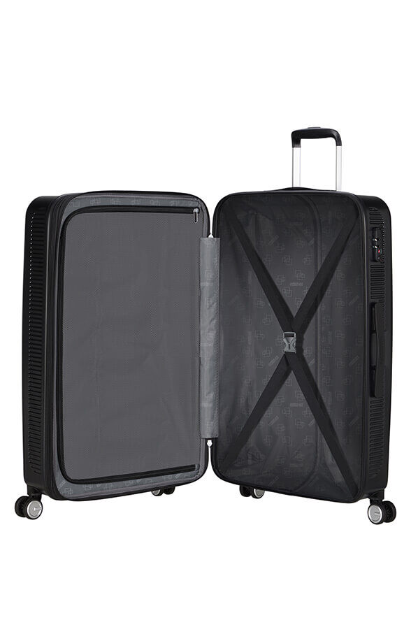 Astrobeam Large Check-in | American Tourister Astrobeam Spinner EXP TSA 78cm  Storm Black
