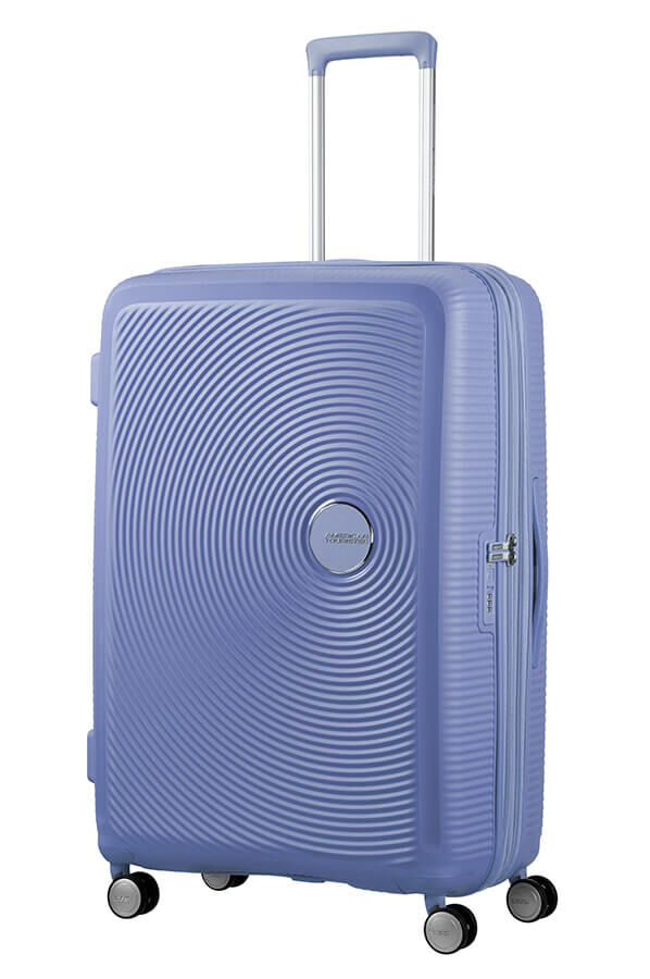 American Tourister Soundbox Spinner 77  Denim Blue