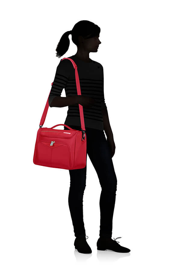 American Tourister Summerfunk Beauty Case  Red