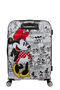 American Tourister Disney Wavebreaker Spinner TSA Disney Fl 67cm  Minnie Comics White