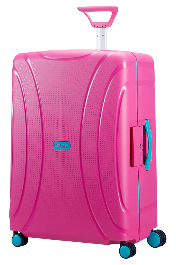 Regulering Tutor pude Lock'n'Roll 4-wheel Spinner 69cm medium suitcase Summer Pink | Rolling  Luggage UK
