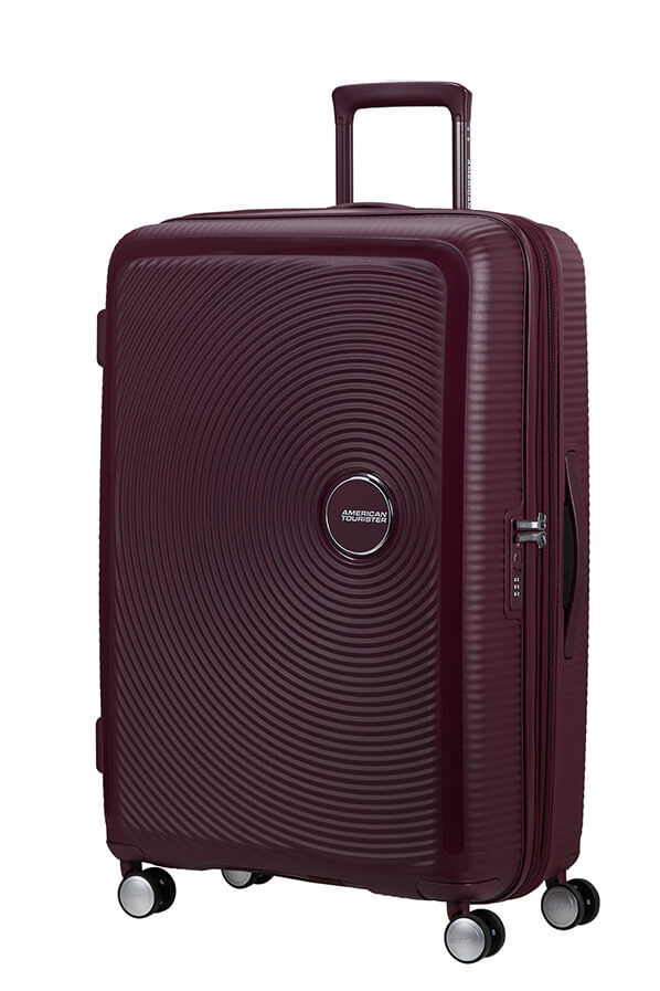 American Tourister SoundBox Spinner TSA Expandable 77cm  Wild Cherry