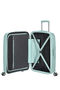 American Tourister StarVibe Spinner Expandable TSA 67cm  Metallic Surf Blue