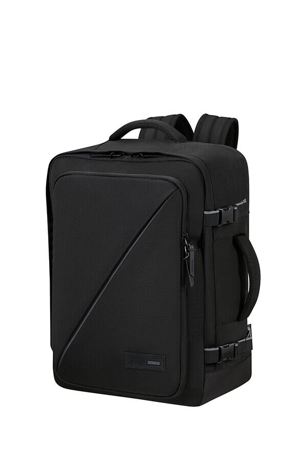 american tourister black backpack laptop overnighter RON Large 4 Compartment Travel Bag, 28 Ltrs Durable Bags For Mens, College School Computer Backpack Gift For Unisex Boys Girls Kids, Black, With Rain Cover Fashion inch Carry on Duffel Bag in exquisite Black American Tourister Trot 3.0 Laptop
