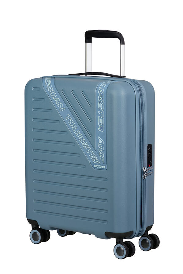American Tourister Dynabelt Spinner EXP TSA 55cm  Rainstorm Blue