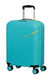 American Tourister Triple Trace Spinner Expandable (4 wheels) 55cm (20cm) Turquoise/Yellow