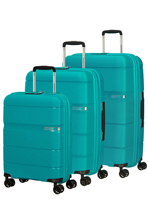 American Tourister Linex 3 Pc Set A  Blue Ocean