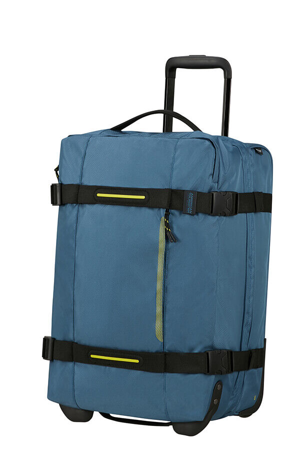 American Tourister Urban Track Duffle with Wheels S  Coronet Blue