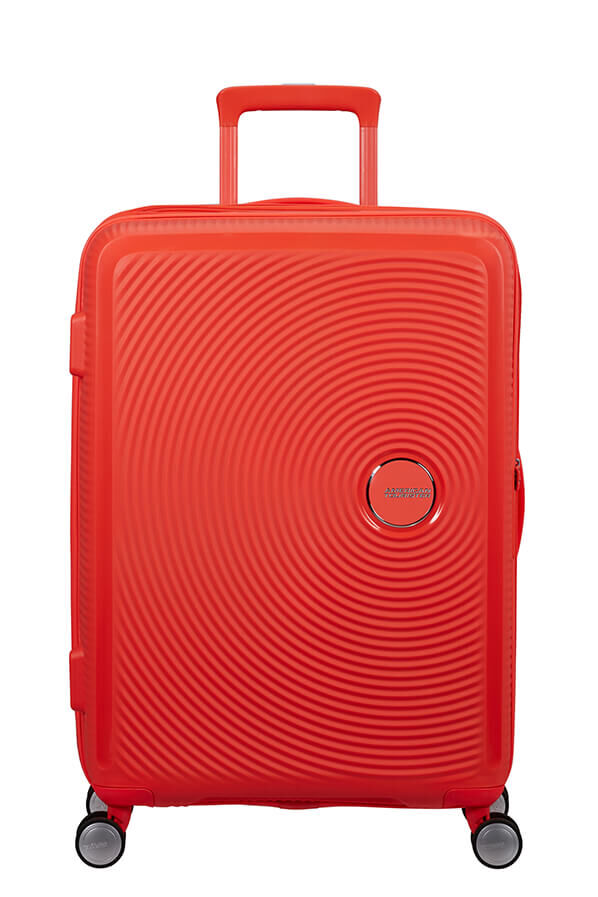 American Tourister SoundBox Spinner TSA Expandable 67cm  Neon Orange