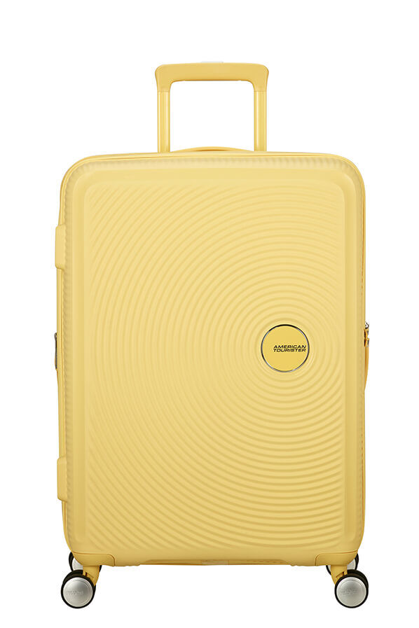 American Tourister SoundBox Spinner TSA Expandable 67cm  Pastel Yellow