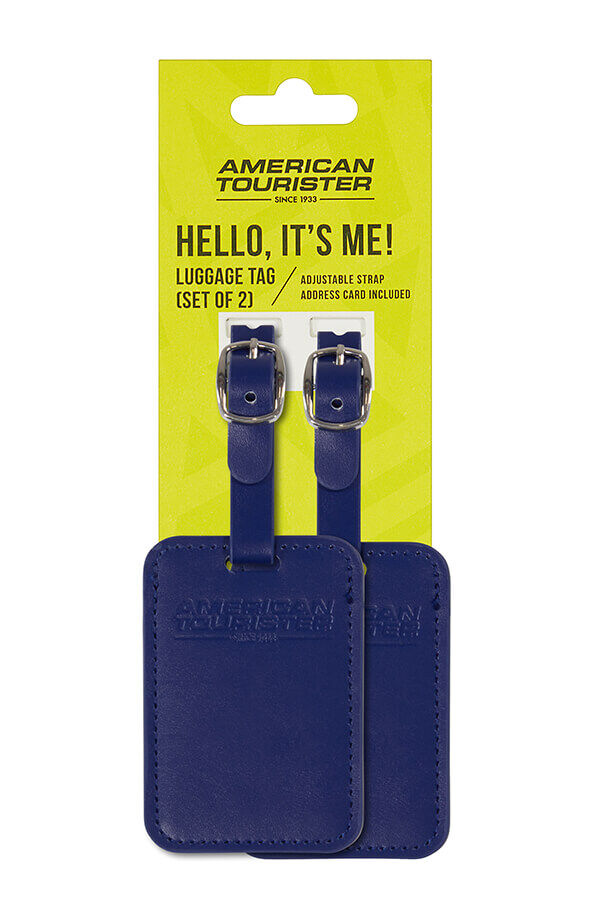 American Tourister American Tourist. Ta Luggage Tag X2  Dark Blue
