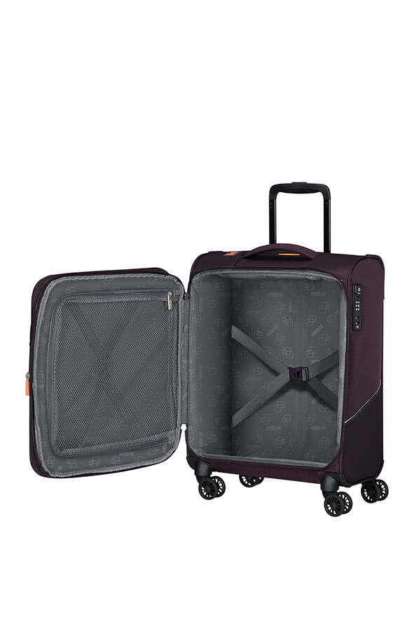 American Tourister SummerRide Spinner S EXP TSA 55cm  Dark Plum
