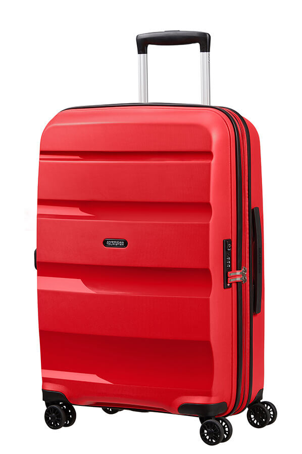 Bon Air Dlx Medium Check-in Red Rolling Luggage UK