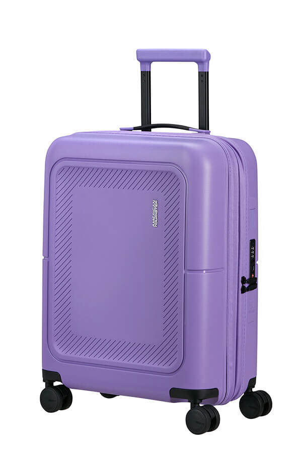 American Tourister DashPop Spinner Expandable TSA 55cm Violet Purple
