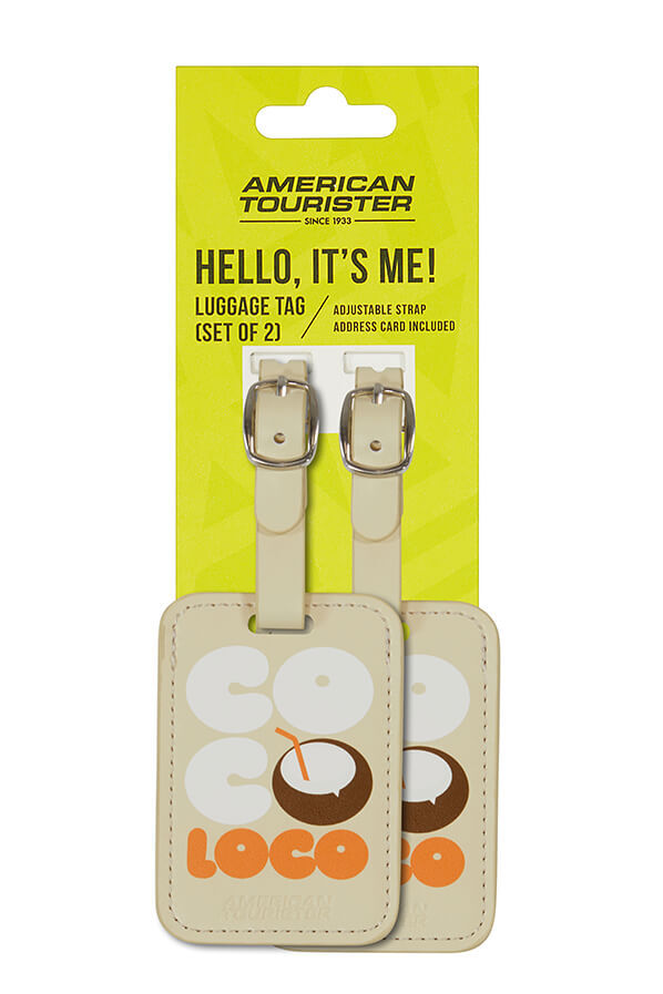 American Tourister American Tourist. Ta Luggage Tag X2 Print  Coco Loco
