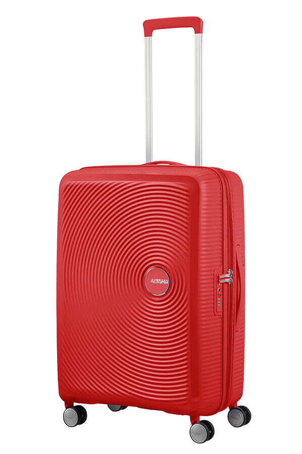 American Tourister Soundbox Spinner Expandable 67cm  Coral Red