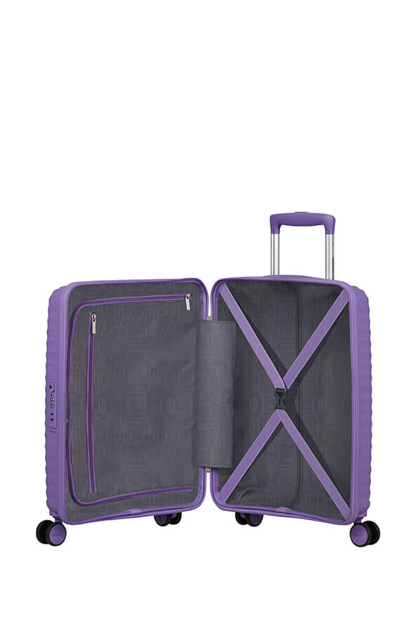 American Tourister Diablast Spinner TSA 55cm  Purple Pulse