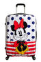 American Tourister Disney Legends Spinner 75cm  Minnie Blue Dots