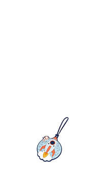 American Tourister Wondertrips Luggage Tag