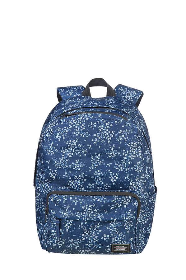 American Tourister Urban Groove Lifestyle Backpack  Blue Floral