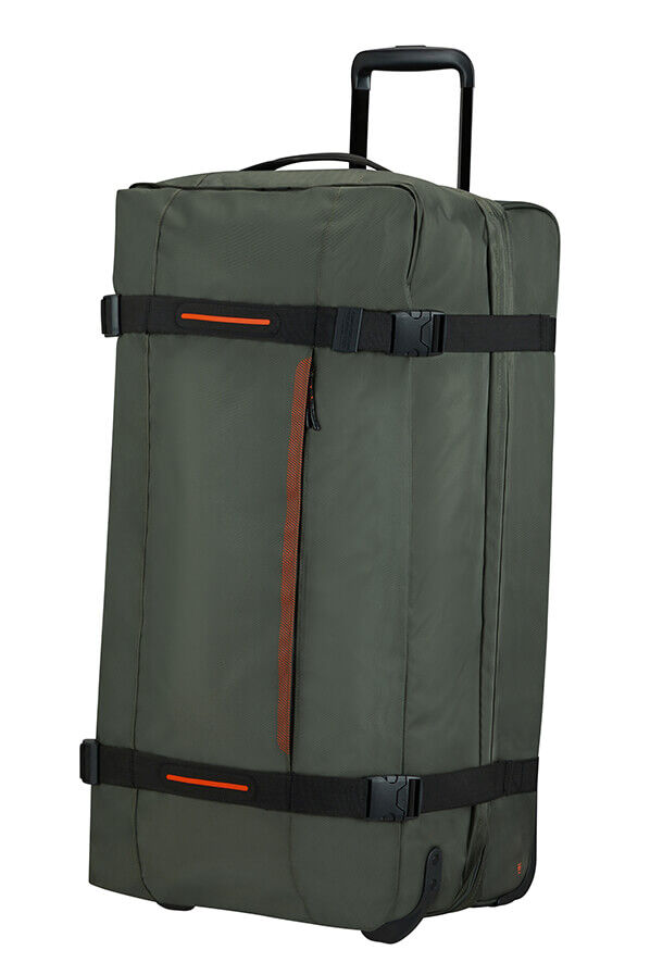 Urban Track Duffle on Wheels L Green Rolling Luggage UK