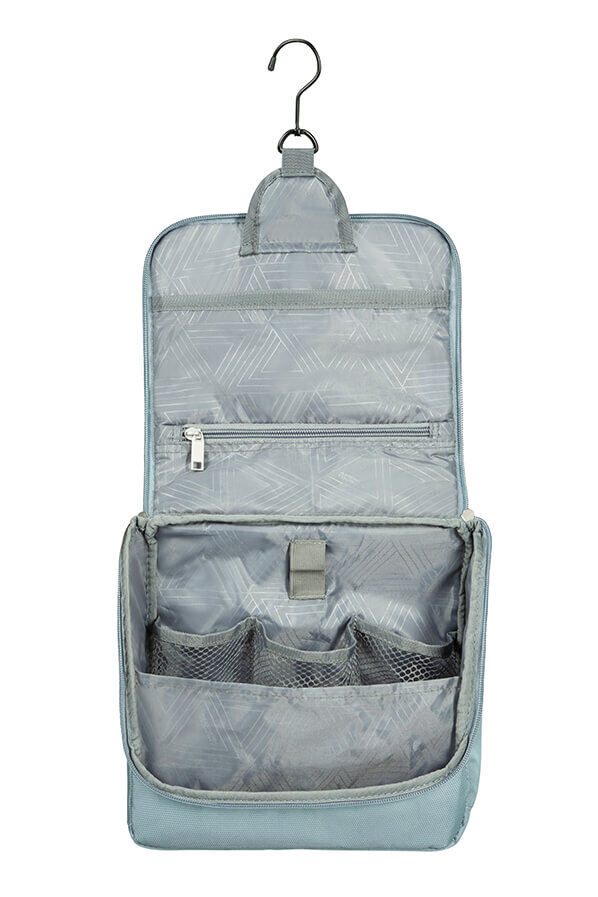 American Tourister Summerfunk Toilet Kit  Metal Grey