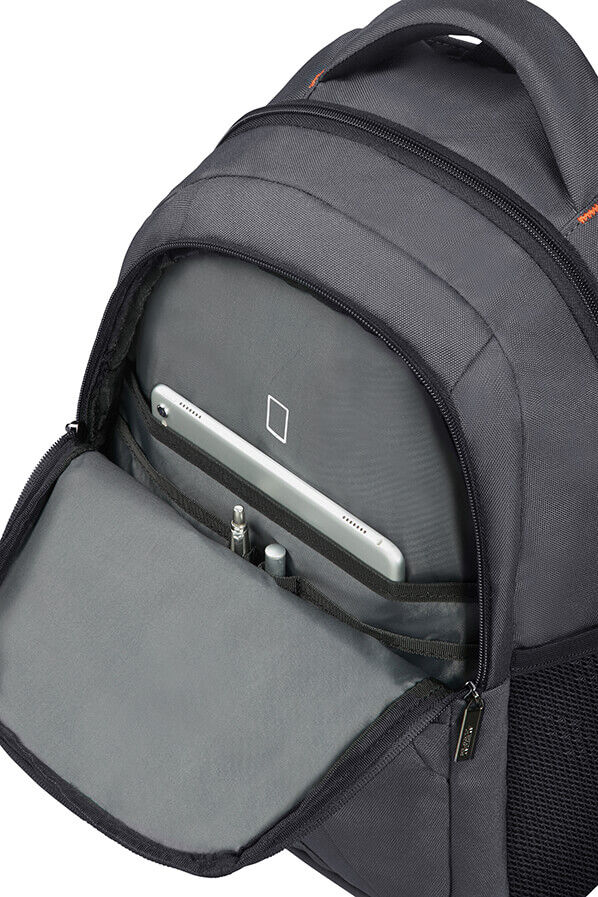At Work Laptop Backpack 13.3-14.1inch Grey/Orange