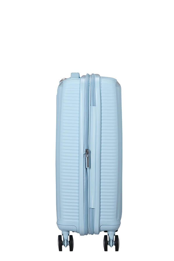 American Tourister SoundBox Spinner TSA Expandable 55cm  Pastel Blue