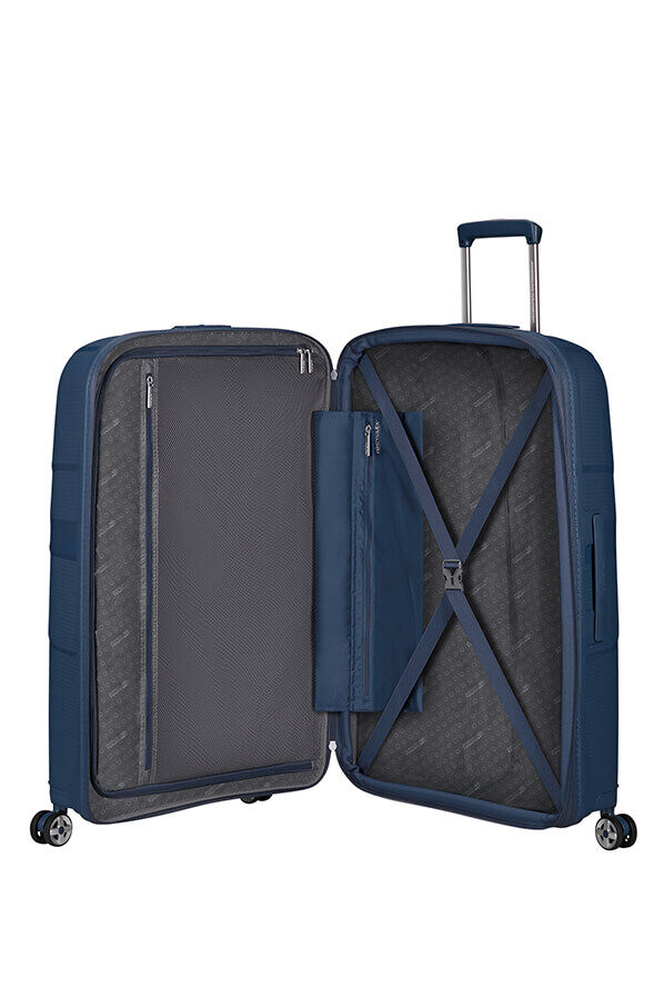 American Tourister Starvibe Spinner Expandable 77cm Navy