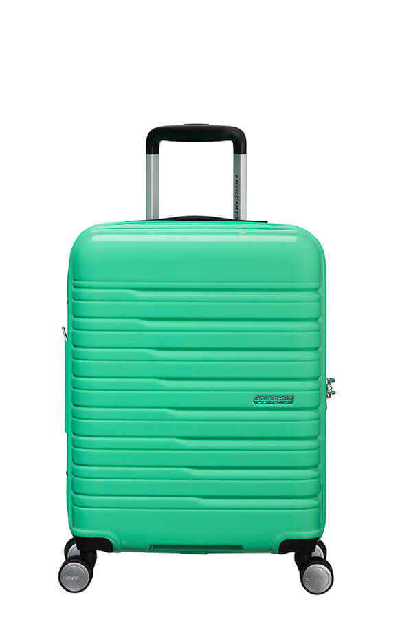 American Tourister Flashline Pop Spinner Exp TSA 55cm  Light Green