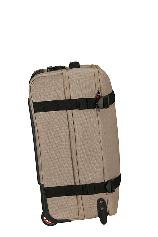 American Tourister Urban Track Duffle with Wheels Coated S  Beige/Orange