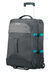 American Tourister Road Quest Duffle with wheels  Grey/Turquoise