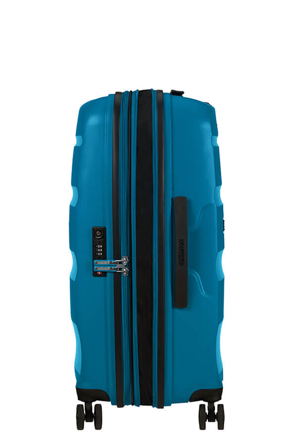 American Tourister Bon Air Dlx Spinner TSA Expandable 66cm  Seaport Blue
