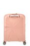 American Tourister StarVibe Spinner Expandable TSA 55cm  Metallic Peach