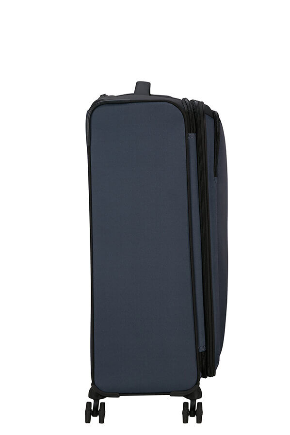 American Tourister Daring Dash Spinner Expandable TSA L  Black/Grey