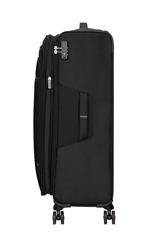 Großer Ausverkauf Crosstrack Spinner Expandable Rolling Luggage 79cm Black/Grey UK 