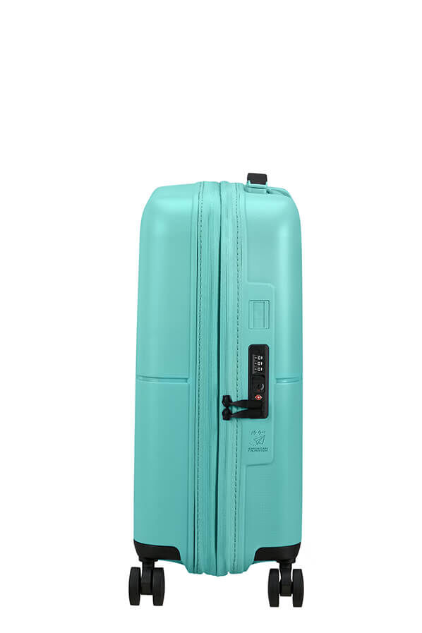 American Tourister DashPop Spinner Expandable TSA 55cm Aqua Sky