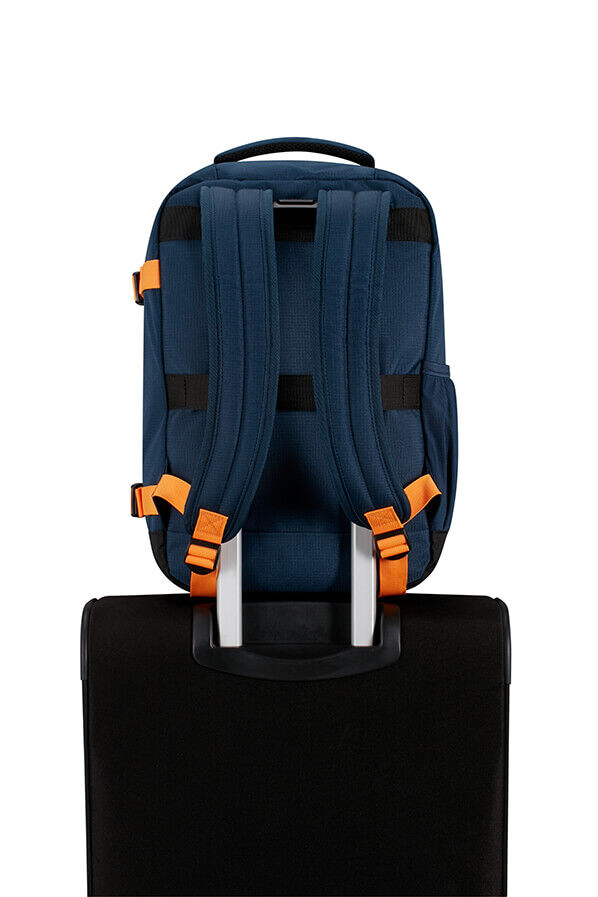 American Tourister Take2cabin Casual Backpack S  Dark Navy/Radiant Orange